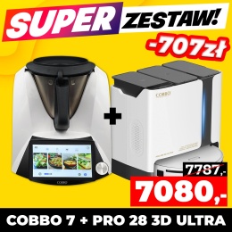 SUPER ZESTAW COBBO 7, COBBO PRO 28 3D ULTRA