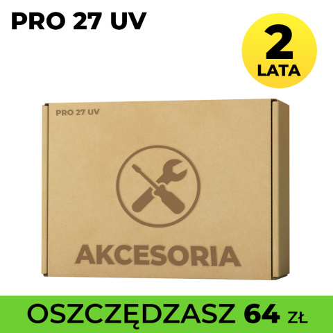 Pakiet akcesoriów (2 lata) do modelu PRO 27 UV Pakiet akcesoriów (2 lata) do modelu PRO 27 UV