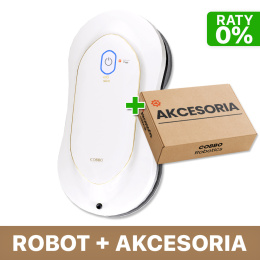 Robot do mycia okien COBBO e6 slim + Pakiet akcesoriów (oferta indywidualna)