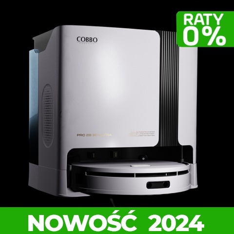 Robot odkurzająco-mopujący COBBO PRO 28 3D ULTRA Robot odkurzająco-mopujący COBBO PRO 28 3D ULTRA
