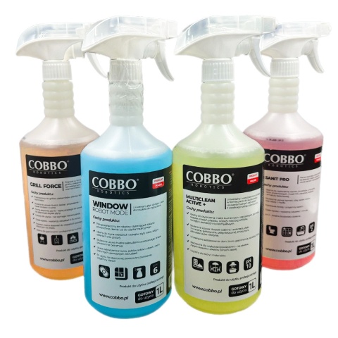 COBBO Zestaw Clean Box – pakiet 4 profesjonalnych środków czystości COBBO Zestaw Clean Box – pakiet 4 profesjonalnych środków czystości