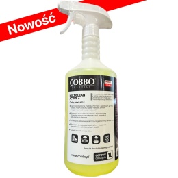 COBBO MULTICLEAN ACTIVE + Wielozadaniowa pianka czyszcząca do trudnych zabrudzeń 1L