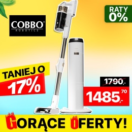 Odkurzacz pionowy bezprzewodowy COBBO G7 PRO
