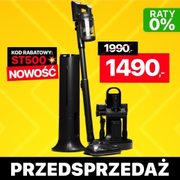 Odkurzacz pionowy z funkcją pary COBBO ULTRA STEAM UV