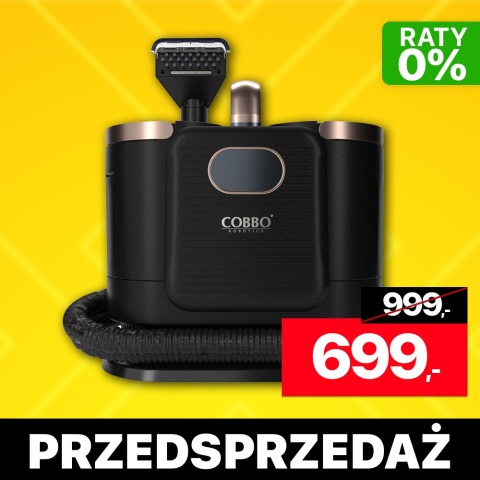 Odkurzacz piorący z funkcją pary COBBO M5 VAPOR+