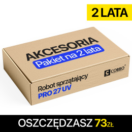 Pakiet akcesoriów (2 lata) PRO 27 UV