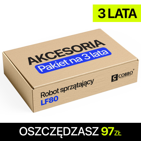 Pakiet akcesoriów (3 lata) LF80 Pakiet akcesoriów (3 lata) LF80