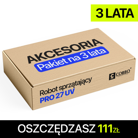 Pakiet akcesoriów (3 lata) PRO 27 UV Pakiet akcesoriów (3 lata) PRO 27 UV