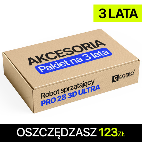 Pakiet akcesoriów (3 lata) PRO 28 3D ULTRA Pakiet akcesoriów (3 lata) PRO 28 3D ULTRA