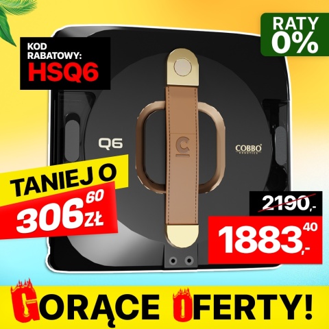 Robot do mycia okien COBBO Q6 Robot do mycia okien COBBO Q6