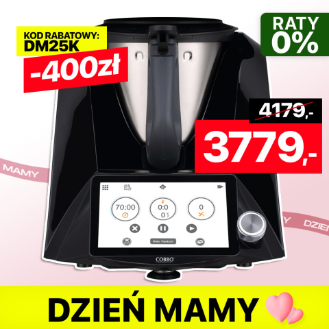 Robot kuchenny COBBO 7 - Black Robot kuchenny COBBO 7 - Black