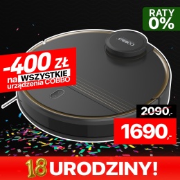 Robot odkurzająco-mopujący COBBO LF80