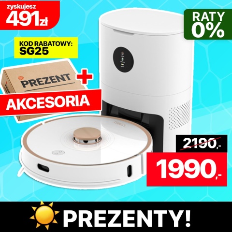 Robot odkurzająco-mopujący COBBO PRO 27 UV Robot odkurzająco-mopujący COBBO PRO 27 UV