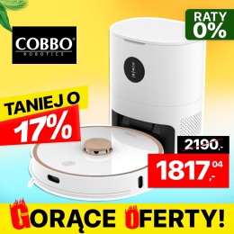 Robot odkurzająco-mopujący COBBO PRO 27 UV