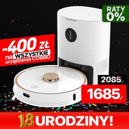 Robot odkurzająco-mopujący COBBO PRO 27 UV