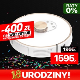 Robot odkurzająco-mopujący COBBO PRO 27