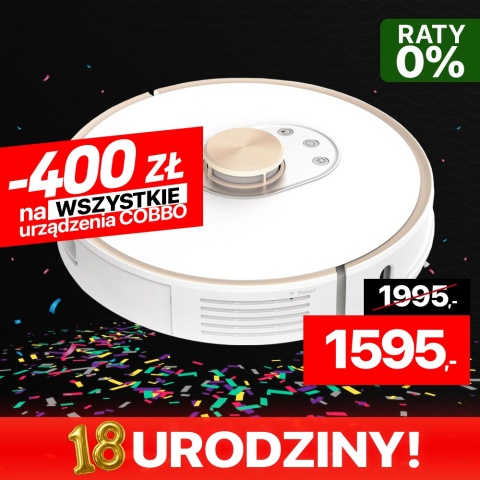 Robot odkurzająco-mopujący COBBO PRO 27 Robot odkurzająco-mopujący COBBO PRO 27