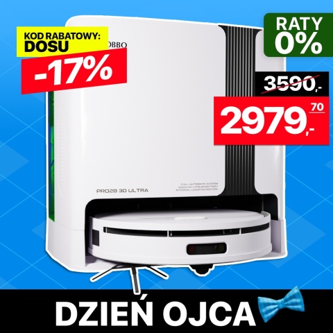 Robot odkurzająco-mopujący COBBO PRO 28 3D ULTRA Robot odkurzająco-mopujący COBBO PRO 28 3D ULTRA