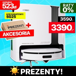Robot odkurzająco-mopujący COBBO PRO 28 3D ULTRA