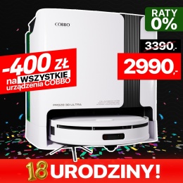 Robot odkurzająco-mopujący COBBO PRO 28 3D ULTRA