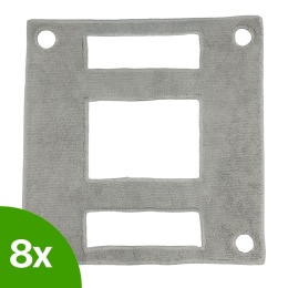 Zestaw 8szt. nakładek Edge Plus™ z mikrowłókien COBBO Q6