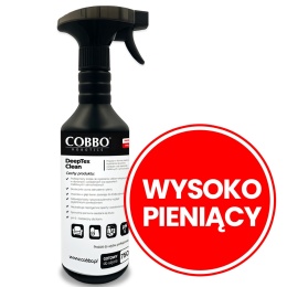 COBBO DEEPTEX CLEAN – pianka wysokopieniąca do czyszczenia tapicerki, dywanów i wykładzin
