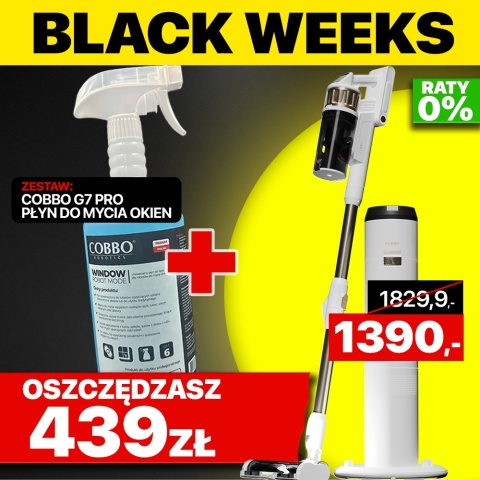 Odkurzacz pionowy bezprzewodowy COBBO G7 PRO