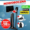 Odkurzacz pionowy + mop parowy COBBO ULTRA STEAM UV