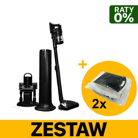 Odkurzacz pionowy z funkcją pary COBBO ULTRA STEAM UV + Worek stacji opróżniająco-ładującej 2 szt. Odkurzacz pionowy z funkcją pary COBBO ULTRA STEAM UV + Worek stacji opróżniająco-ładującej 2 szt.