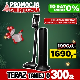 Odkurzacz pionowy z funkcją pary COBBO ULTRA STEAM UV