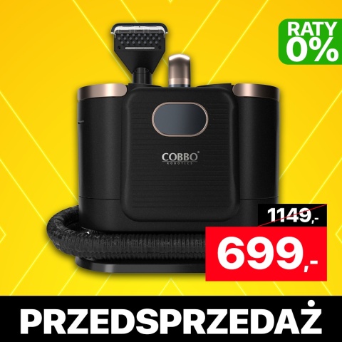Odkurzacz piorący z funkcją pary COBBO M5 VAPOR+