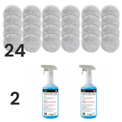 Pakiet akcesoriów do robota do mycia okien COBBO e5