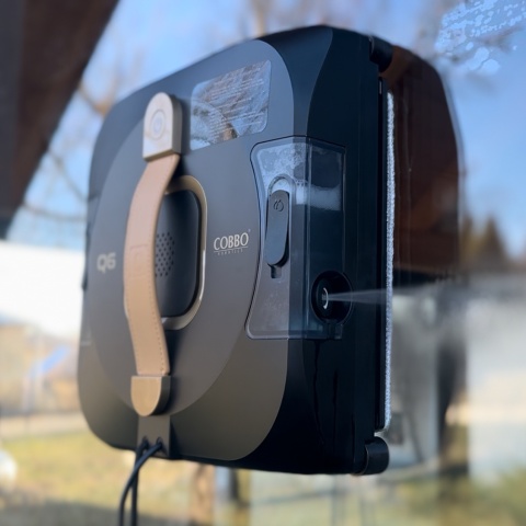 Robot do mycia okien COBBO Q6 + Płyn do robotów do mycia okien 1000ml