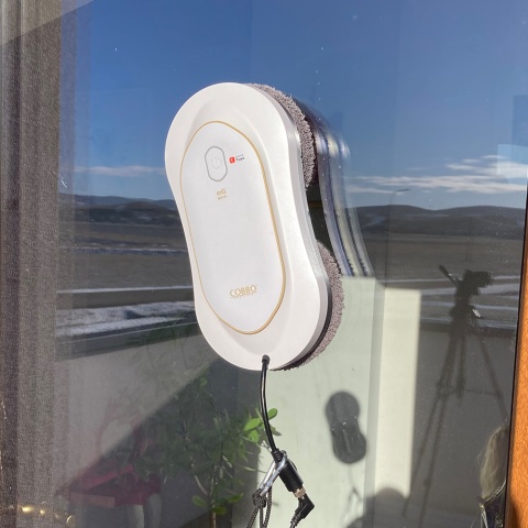 Robot do mycia okien COBBO e6 slim + Płyn do robotów do mycia okien 1000ml