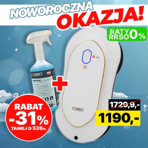 Robot do mycia okien COBBO e6 slim