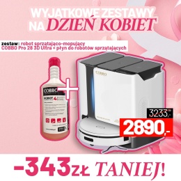 Robot odkurzająco-mopujący COBBO PRO 28 3D ULTRA