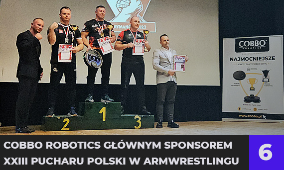 COBBO Robotics głównym sponsorem XXIII Międzynarodowego Pucharu Polski IFA w Armwrestlingu