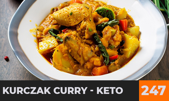 Kurczak curry - KETO