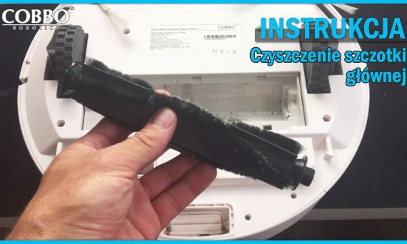 Czyszczenie szczotki głównej COBBO PRo 27