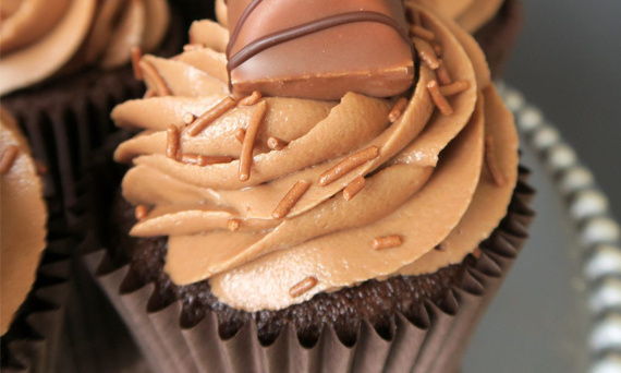 Muffinki kawowe z Kinder Bueno