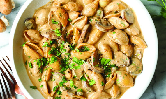 Pieczarkowy Strogonoff
