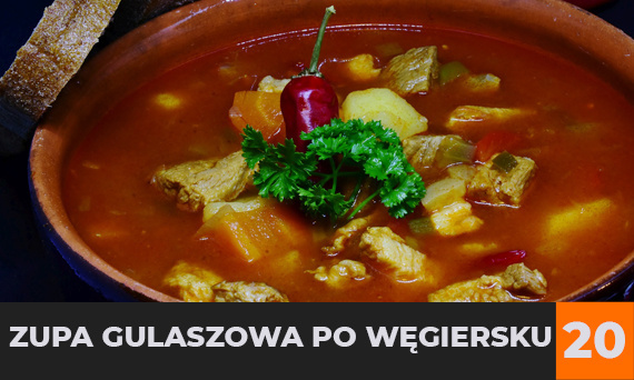 Zupa gulaszowa po węgiersku