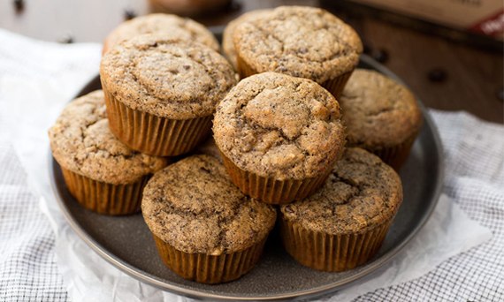 Muffinki kawowe z cynamonem i czekoladą
