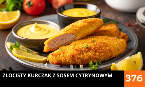 Złocisty kurczak w sosie cytrynowym