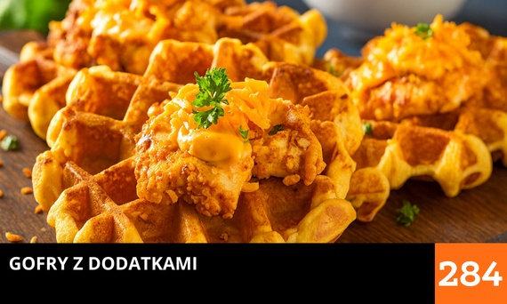 Gofry z dodatkami