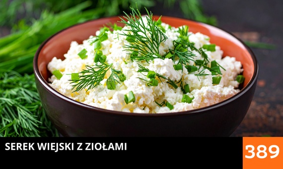 Serek wiejski z ziołami