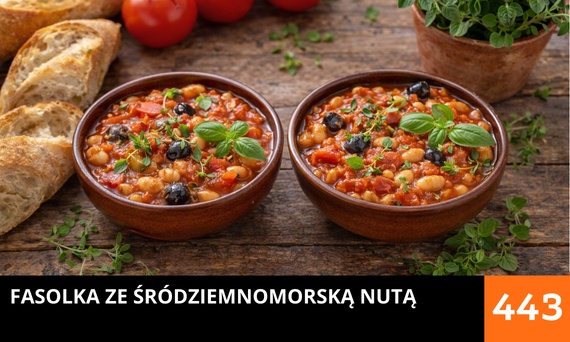 Fasolka ze śródziemnomorską nutą