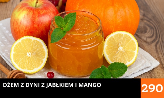 Dżem z dyni z jabłkiem i mango