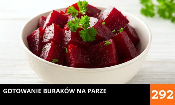 Gotowanie buraków na parze