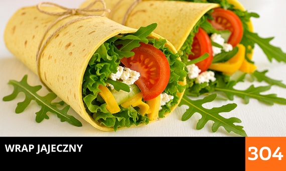 Jajeczny wrap
